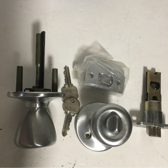 ProSpec model 300-320 Entry Bentley PB Stainless front & back doorknobs NIB - Picture 2 of 8